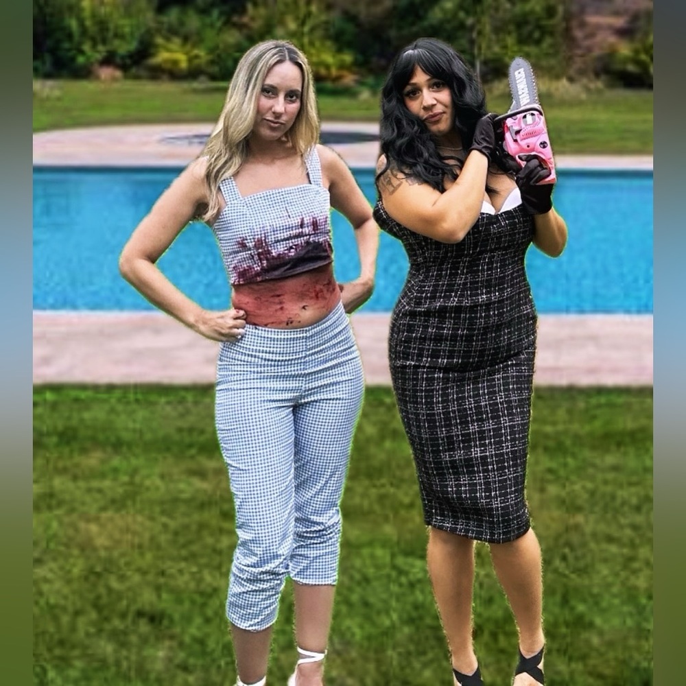 Sabrina Carpenter & Jenna Ortega “Taste” Music Video DIY Costumes